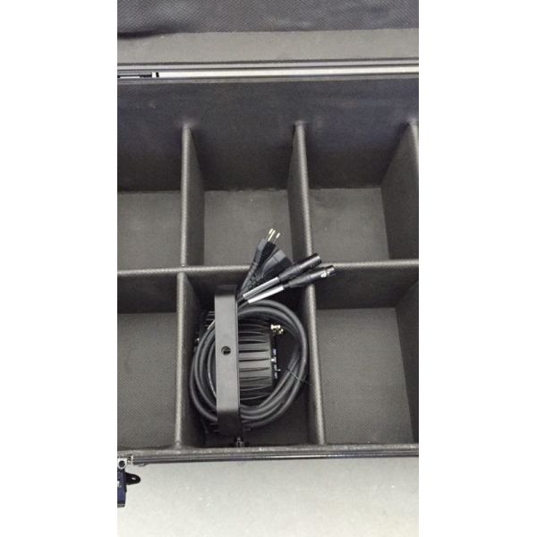 6 In 1 Lighting Flight Case / Custom Road Cases For Led Slim Par Light