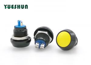 China Black Aluminum Waterproof Momentary Micro Switch Normal Open Ball Round Head on sale