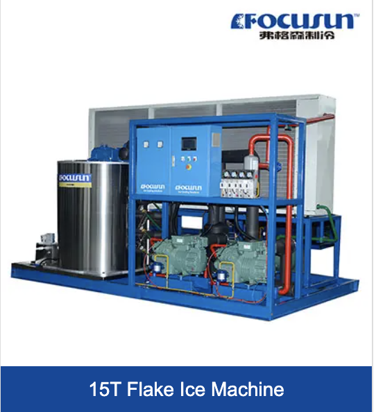 1T Block Ice Machine with Other Ice Storage Capacity and Condition from Focusun