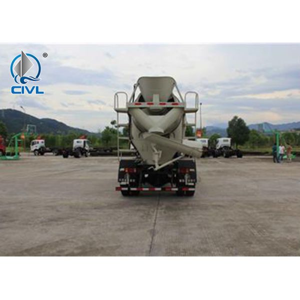 4X2 Light Cement Mixer Truck 4cbm Howo Concrete Mixing Truck 130hp