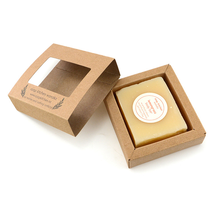 Custom Cosmetic Packaging Box White Kraft Paper Cosmetic Box