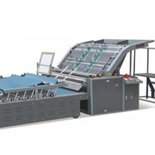 Cheap 11000mm Semi Automatic Flute Laminating Machine 7.5kw Laminator for sale