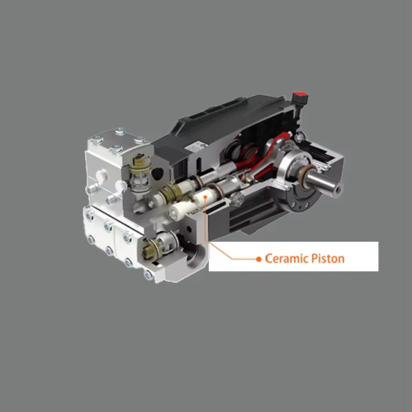 Plunger Type Ceramic Metering Pump Alumina Ceramic Parts High Precision