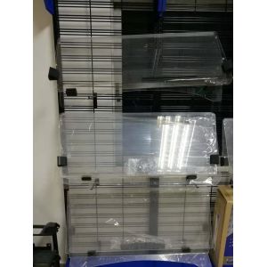 EZGO RXV (08-Up) Folding Golf Cart Acrylic Windshield (Tinted)