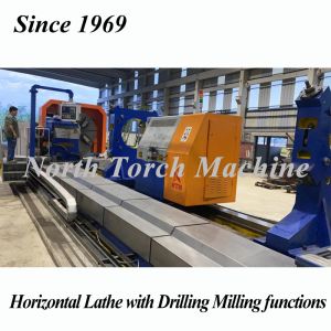 Quality Big Heavy Duty Horizontal Lathe Machine With Drilling Milling Function wholesale