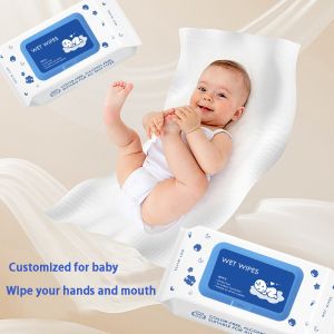 Quality Toddlers Antibacterial Wet Wipes Eco Friendly Wet Wipes Family Pack wholesale