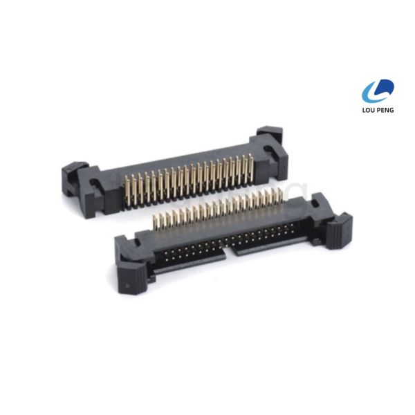 Surface Mount IDC Socket BOX Header Featuring AC 500V Dielectric Withstanding and 3A Per Contact Current Rating for Power Distribution