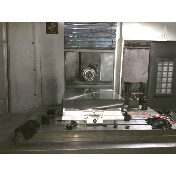 2 Piece Hirth Coupled Pneumatic Rotary Indexer Built for 500 6000 Kg CNC Machining