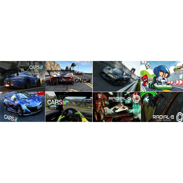 Single Seat Sport Car Driving Simulator Multiplayer 9D VR Game Machine