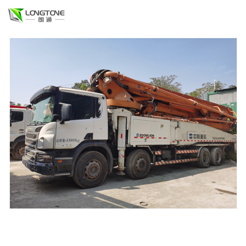 Zoomlion 37m Truck Mounted Pumps Concrete Pump Truck For Sale