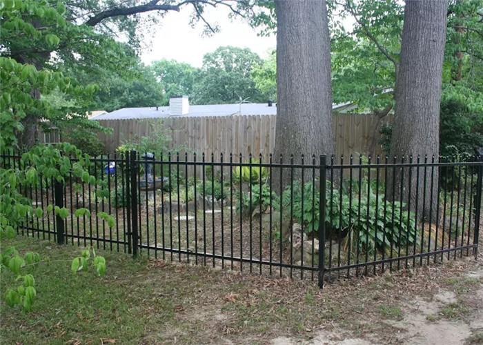 Australia Hot Dip Galvanized 1.8x2.4m House Gate Designs Wrought Iron Fence