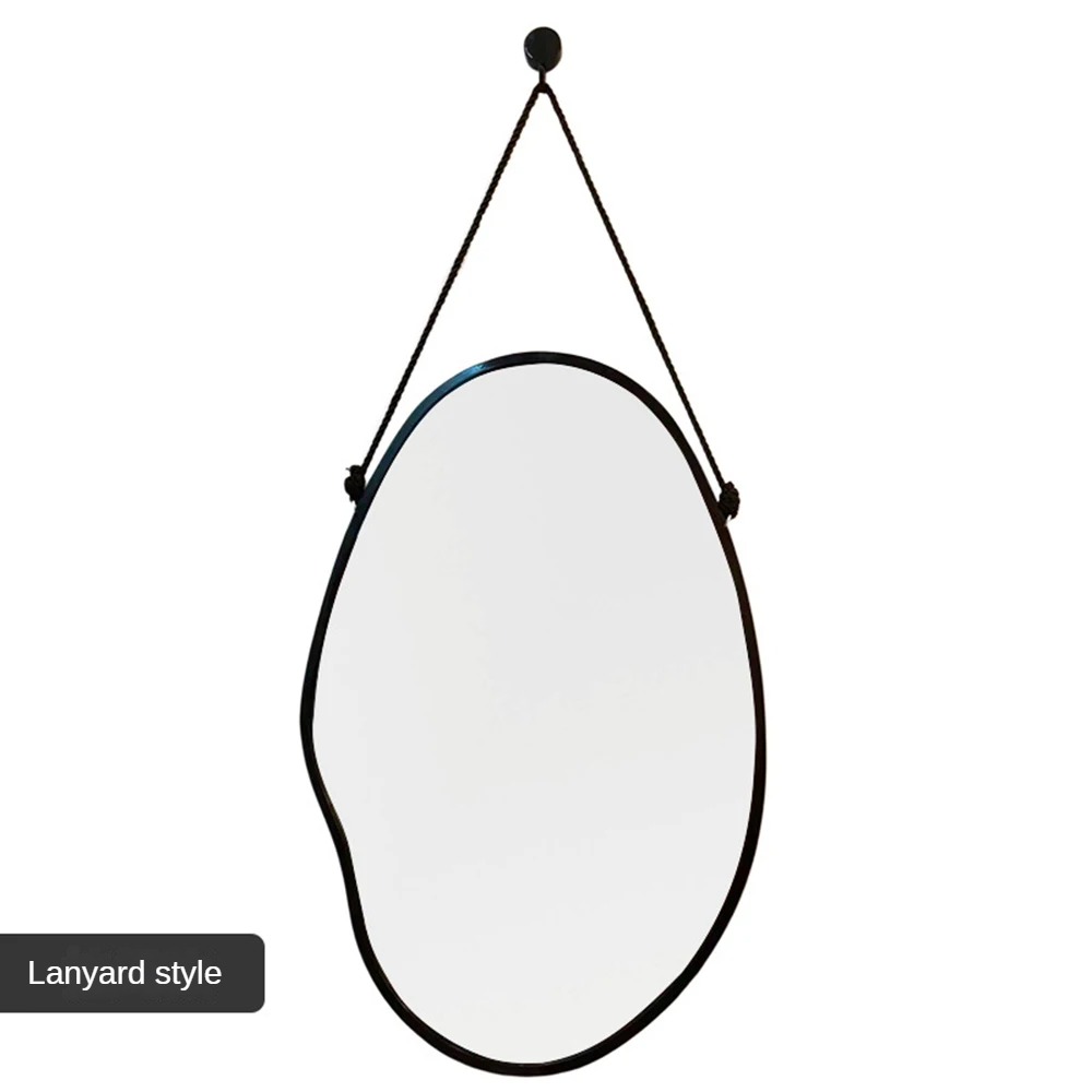 Customized Size Art Deco Vintage Antique Plastic Frame Mirror for Bathroom Decorative