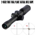 2-10x32mm Tactical Riflescope Illuminated Riflescopes