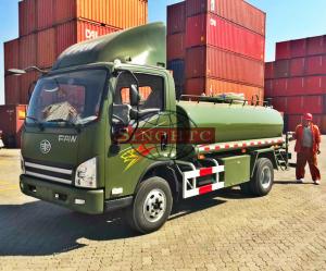China 4,000 -6,000L 4x2 FAW water cart truck with sprinkling and spraying function on sale