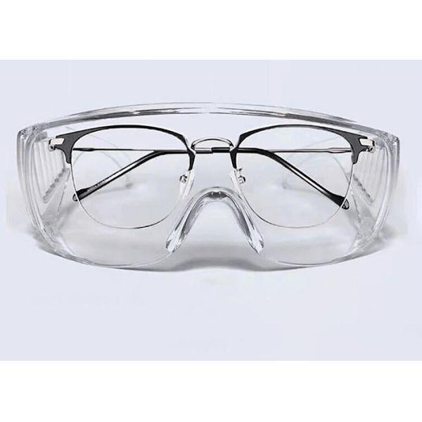 Eye Safety Anti Dust Safety Glasses Anti Saliva With Adjustable Band
