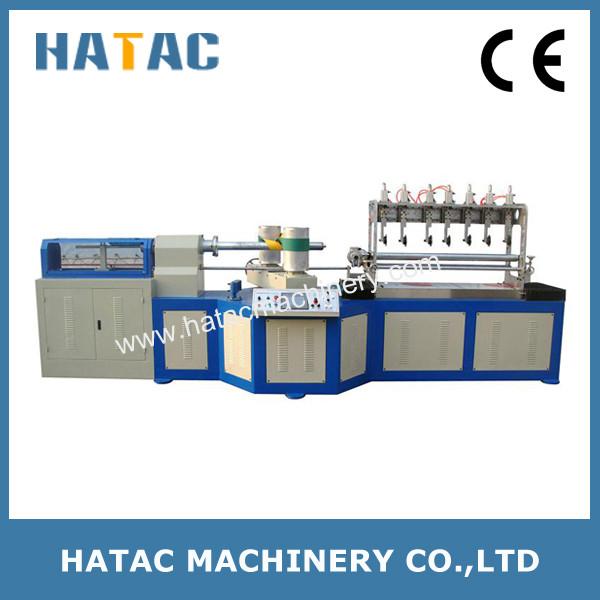 Paper Core Winding Machine with Multi-blade Cutting Online,Paper Straw Making