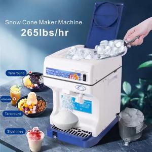 Quality 230W Electric Snow Cone Maker 220V Snowcone Machine White wholesale