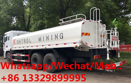 HOT SALE! New good price dongfeng 20cbm water sprinkling truck, Factory sale foodgrade 20cbm cistern tanker vehicle