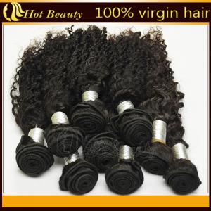 Curly Virgin Human Hair Extensions