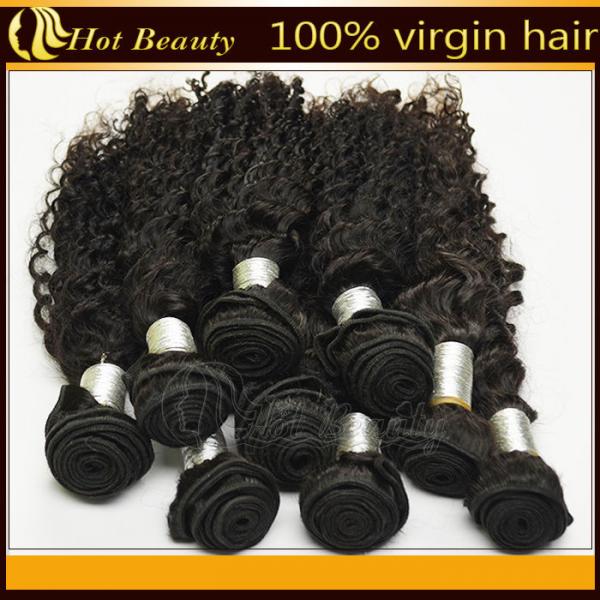 Cheap Curly Virgin Human Hair Extensions for sale