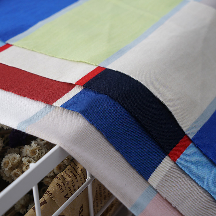 Breathable And Durable Fastness And Healthy Striped Knit Fabric For Casual Wear