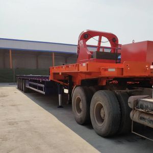 Quality Tri FUWA Axle Extendable Lowboy Multi Axle Modular Trailer wholesale