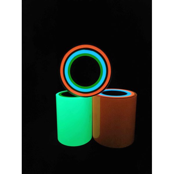Colorful Luminous Tape Glow In The Dark For Fashion Sports Wear