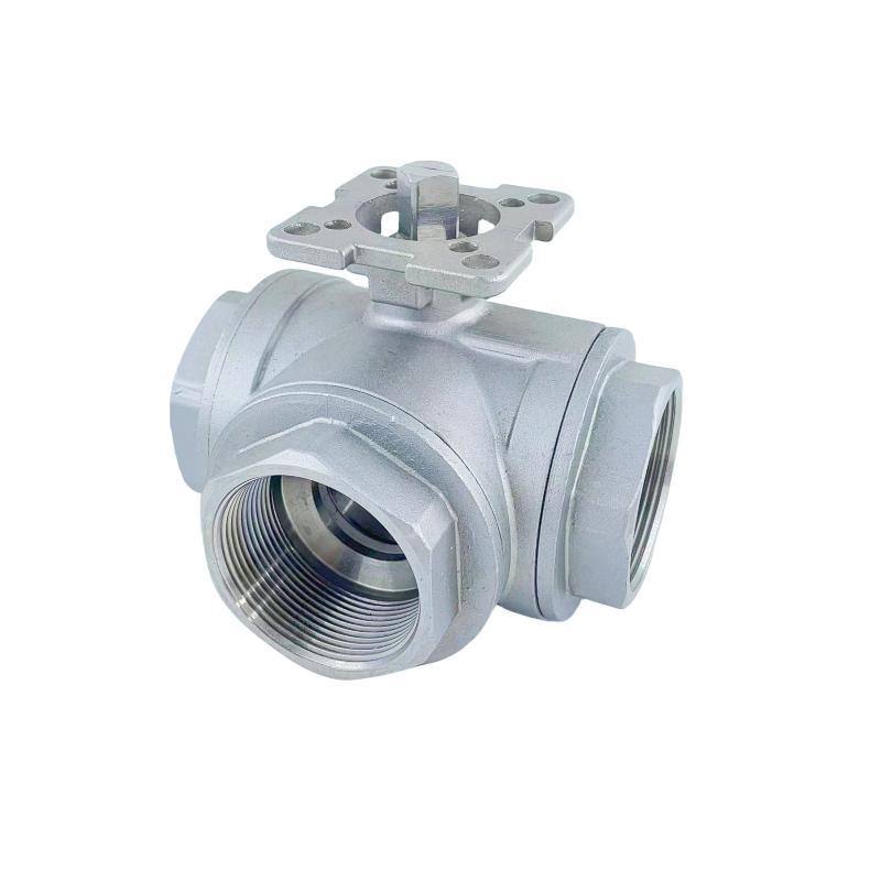 Manufacturer Tee High Platform Stainless Steel Wire Buckle Ball Valve