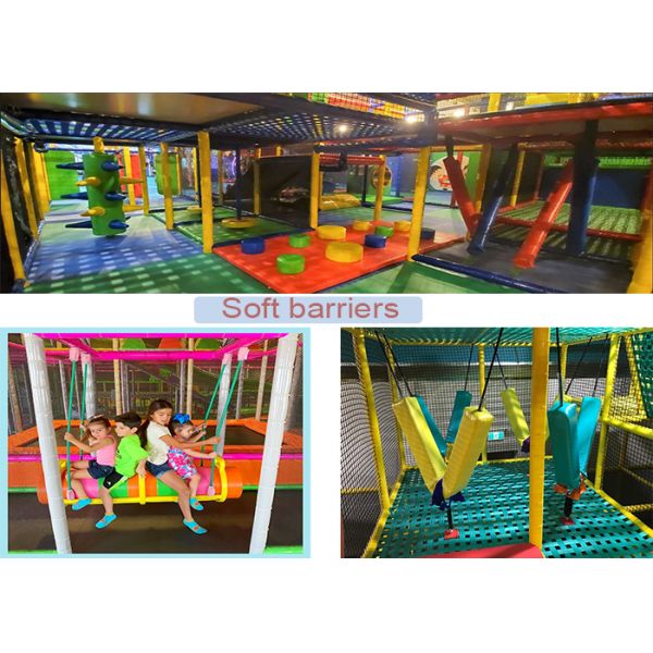 4m Height Commercial Soft Play Equipment Indoor Kids Toys Jumping For Shopping Mall