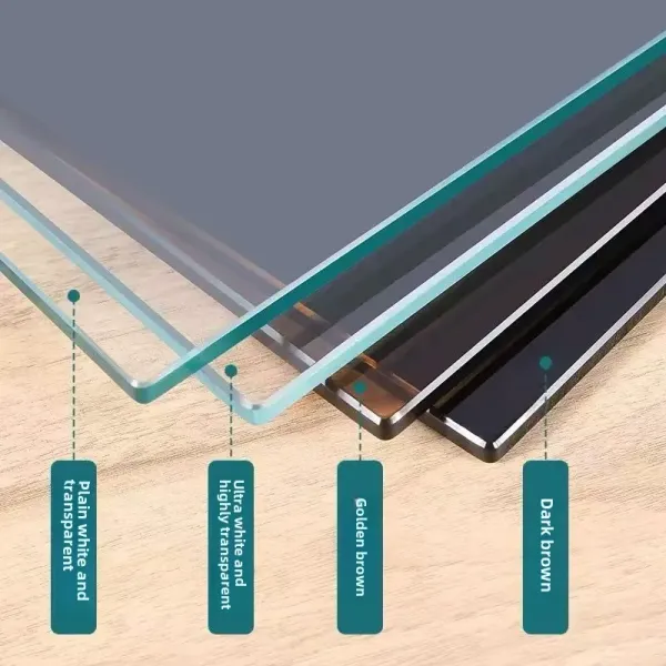 Building Safety Laminated Tempered Glass Plate Customizable Size
