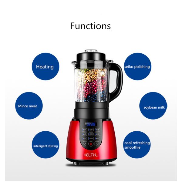 Heated Professional Food Processor , Intelligent Food Processor Cooker