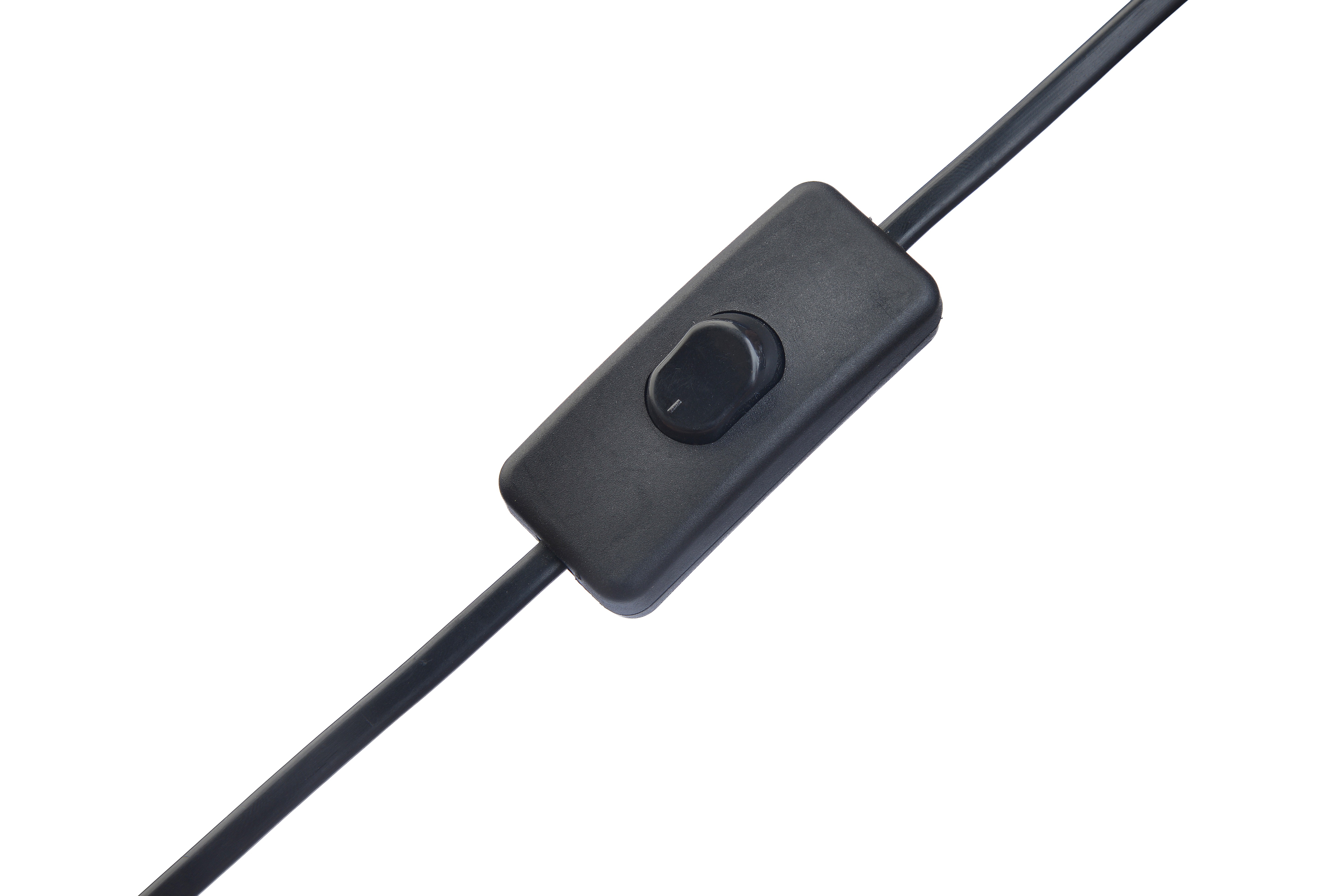 2.5A 2 Pin Plug Power Cords Black Kettle Plug with Connector or Socket Oxygen Free Bared Stranded Copper Conductor
