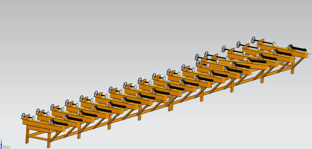 Semi Trailer Chassis Beam Welding Line Trailer Beam Hydraulic Assembly Table