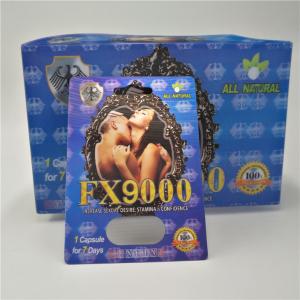 Quality FX9000 R12 3d Paper Blister Card Plastic Blister Packaging For Sex Pill wholesale