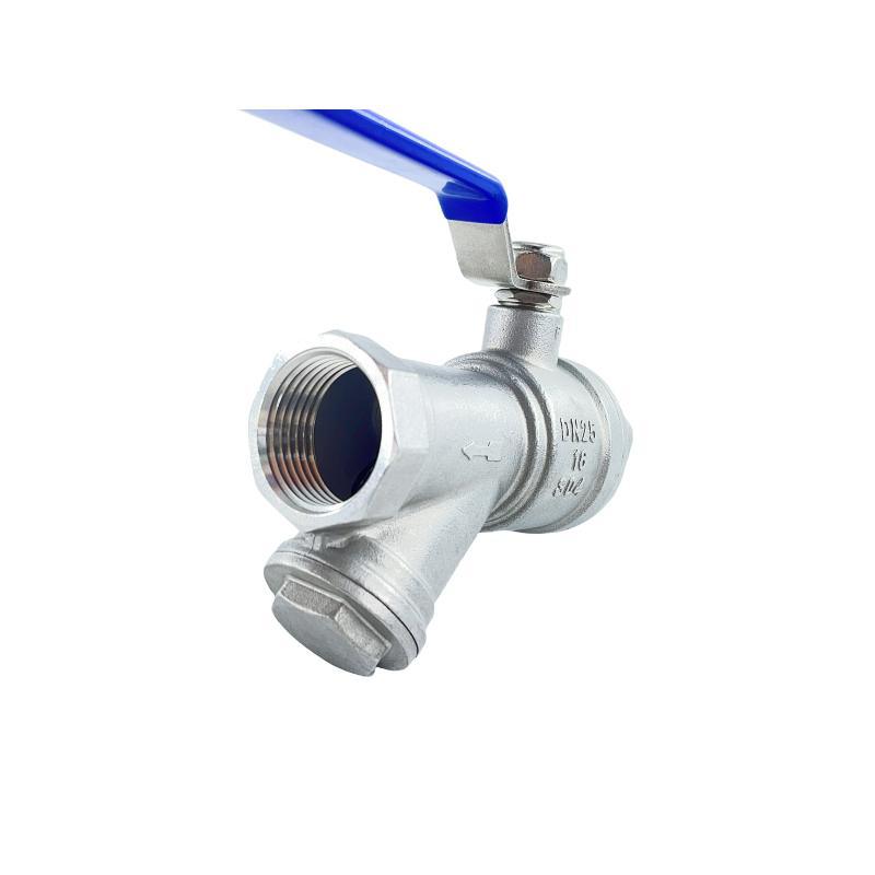 Manufacturer Sells 304 Stainless Steel Y-Type Ball Valve