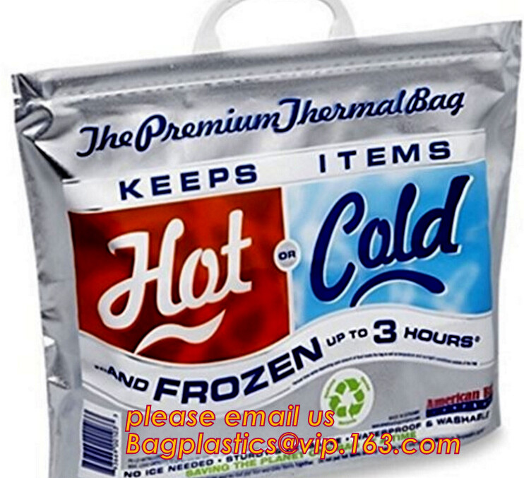 Manufacturer customized portable student instant bag aluminum foil thermal insulation small round food delivery cooler b