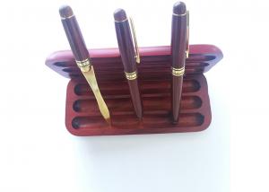 Quality Rosewood box with 1 ball pen 1 fountain pen 1 letter opener for gift or promotional. wholesale
