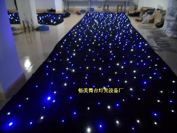 3500K-7500K Stage LED Curtain , Twinkle Star LED Curtain For Wedding Party Disco Events