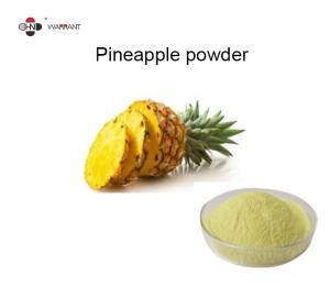 Quality Organic Yellowish Food Grade Pineapple Extract Powder wholesale