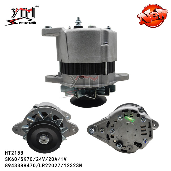 HT215B ALTERNATOR SK60/SK70/24V 20A 1V/8943388470/LR22027/12323N