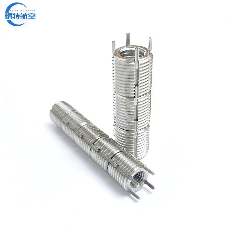 Stainless Steel Key Insert M2-M24 Key Locking Solid Wall Threaded Insert Keysert