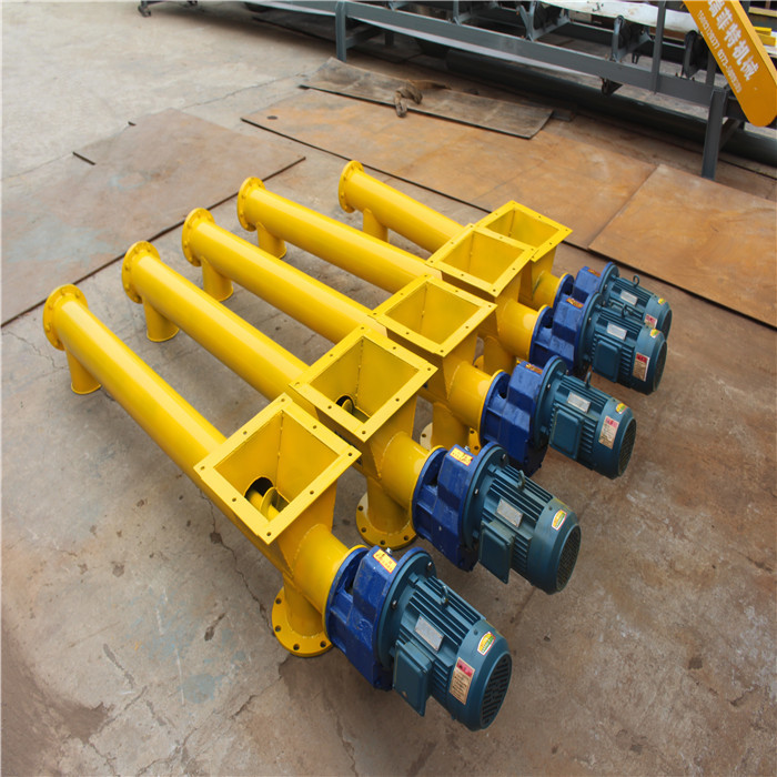 Simple Structure Spiral Screw Conveyor For Dry Sand