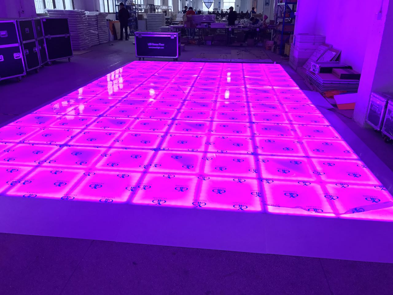 3500k-6500K LED Disco Dance Floor Wedding RGB Illuminated Portable DJ Dance Floor
