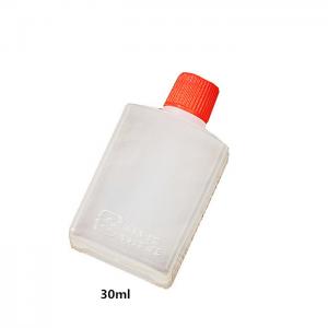 China Leakproof Small Plastic Square Squeezy vinegar Sushi Sauce Bottle 15ml 23ml on sale