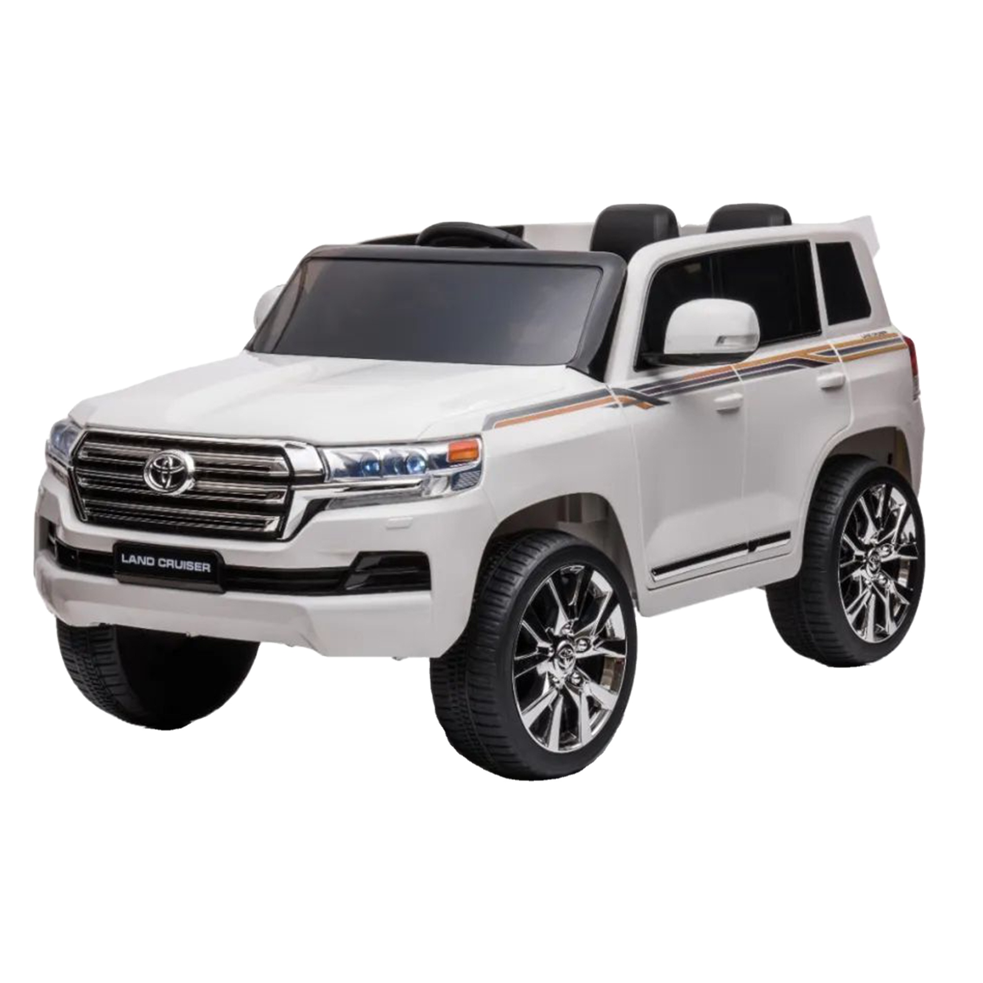 Remote Control Ride On Car For Kids 2022 Design Licensed Land Cruiser Child Electric Car