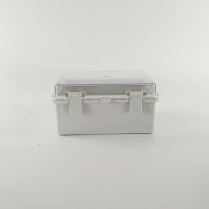 China 220x170x110mm Dustproof Hinged Plastic Electrical Enclosures on sale