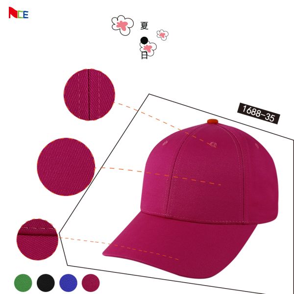 Factory Wholesale Price Baseball Cap Blank 6 Panel Sport Hats with Custom Fabric