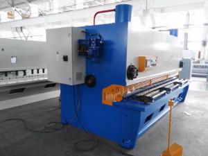 China Hydraulic Guillotine Shear Metal Shearing Machine Cutting 16mm Stianle Steel on sale
