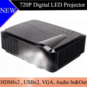 Quality Home Cinema LED LCD Projector 720P Resolution HDMI USB Beamer Proyector HD Image Projetor wholesale