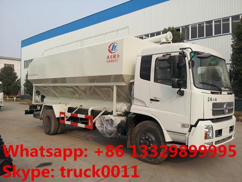 Cheap dongfeng LHD 10tons livestock and poultry transportation feed tank for sale, best price farm-oriented bulk feed truck for sale